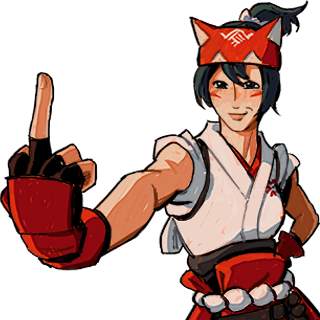 KirikoMiddleFinger