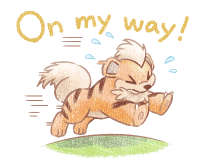 Megyek már! Discord sticker