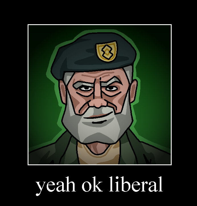 yeah ok liberal \\ @cybies
