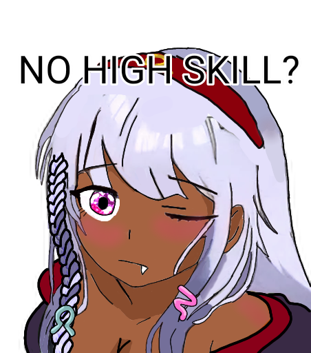 No High Skill? :( Discord sticker