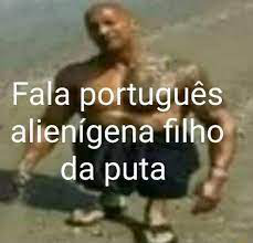 fala português alien Discord sticker