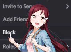 Ora ti blocco Discord sticker