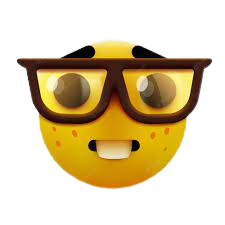 Nerd Discord sticker