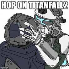 HOP ON TITANFALL 2 Discord sticker