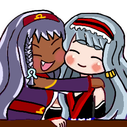 Blagami Hugging Gami-chan Discord sticker