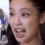 Jennie Nervous Discord sticker