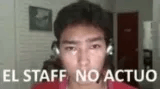el staff no actuo Discord sticker