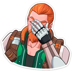 Breach Facepalm Discord sticker