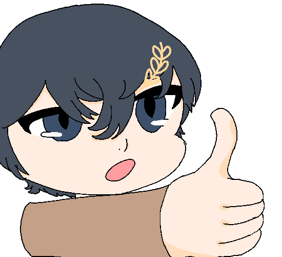 komu thumbs up Discord sticker