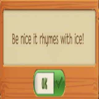 be nice Discord sticker