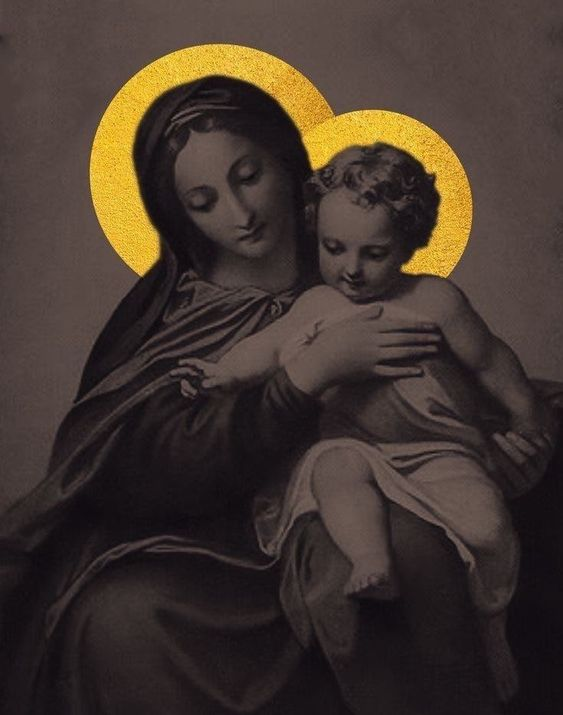 Madonna and Child Discord sticker