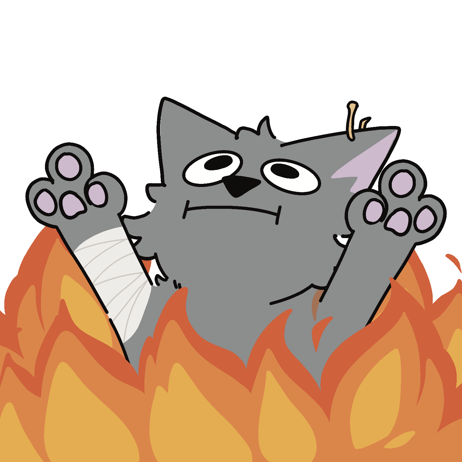 Firelight /fluffy Discord sticker
