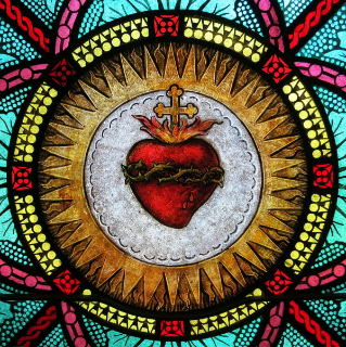 sacred heart Discord sticker