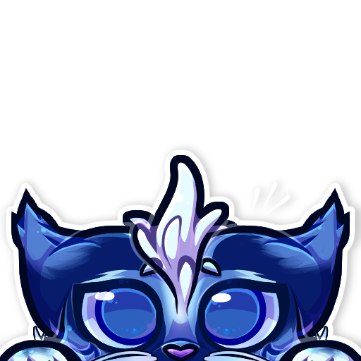 Lòuie Peek Lurk Discord sticker