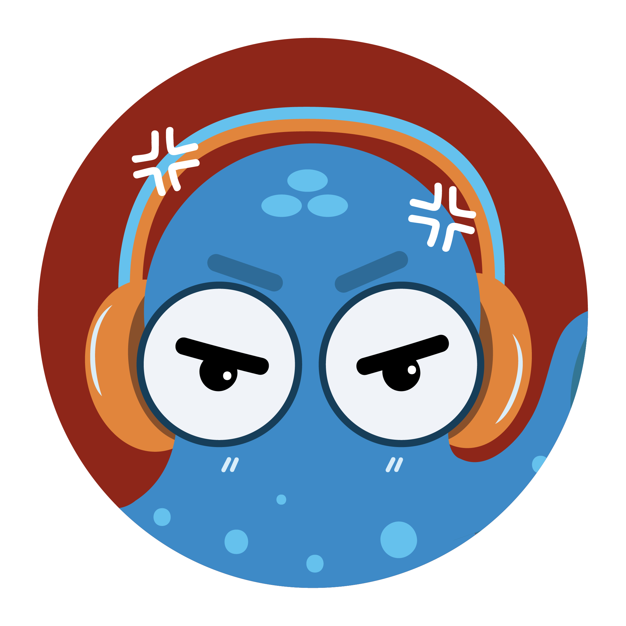 Angry Discord sticker