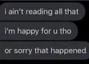 Aint Reading All That  Discord sticker