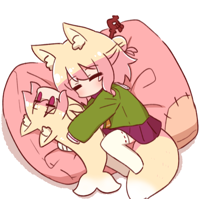 Shiggy Sleep Hug Discord sticker