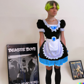 maid awsten 1 Discord sticker