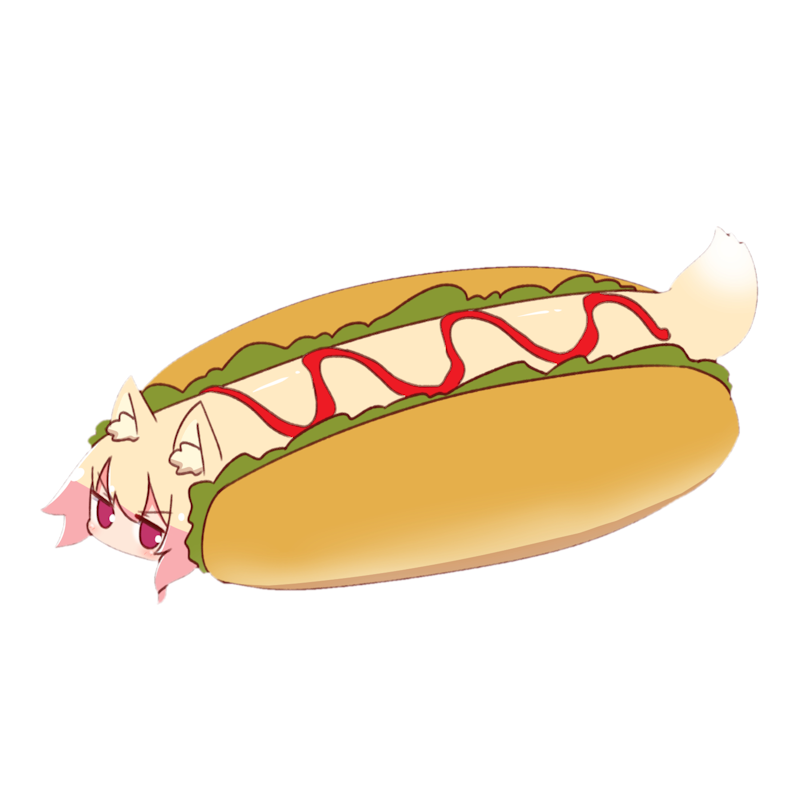 Shiggy Hotdog Discord sticker