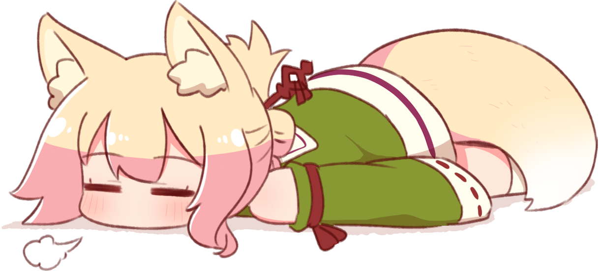 Shiggy Exhaused Discord sticker