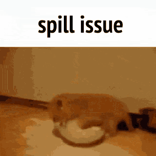 spill issue Discord sticker