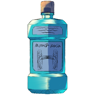 Mouthwash H Discord sticker