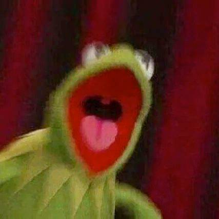 Yell | Kermit Discord sticker