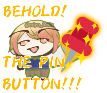 please check the pin button