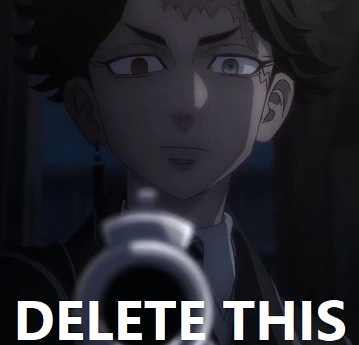 deletethis Discord sticker