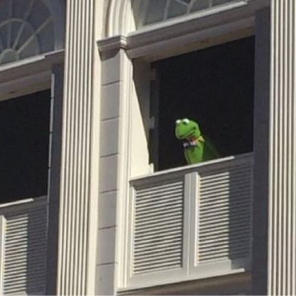 Lurking | Kermit Discord sticker