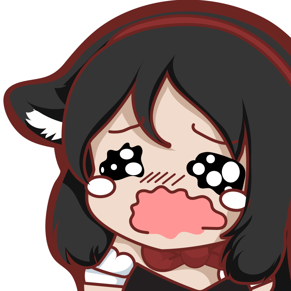 cat cry Discord sticker