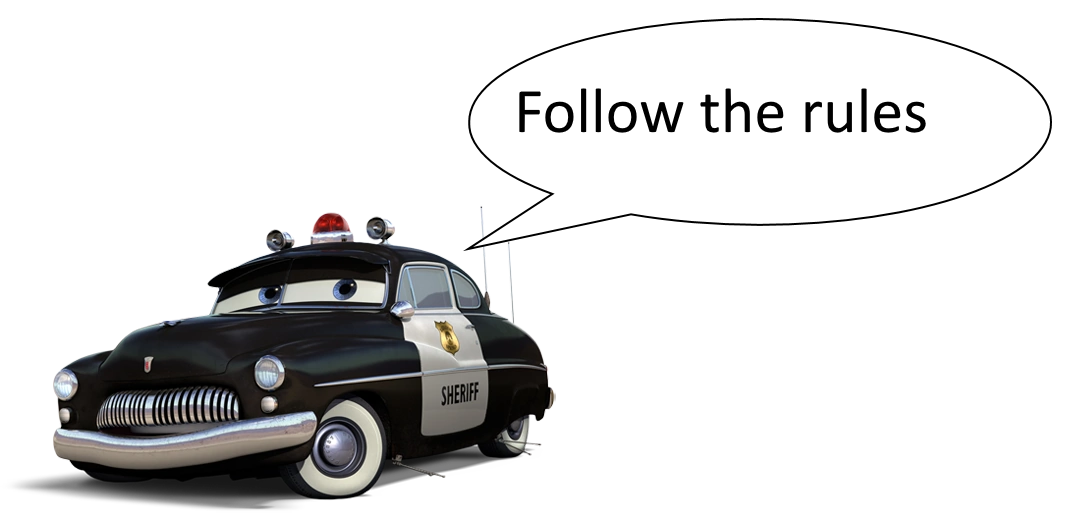 follow the rules