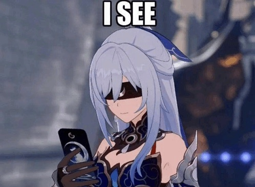 Jingliu - I see Discord sticker