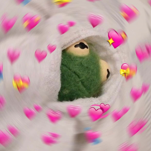 Loved | Kermit Discord sticker