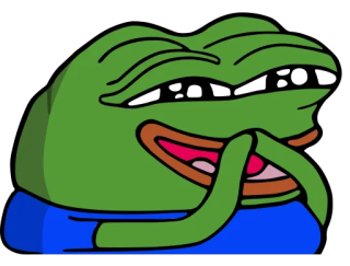 peepoGiggle Discord sticker