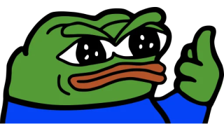 peepoFinger Discord sticker