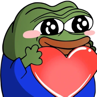 peepoLove Discord sticker