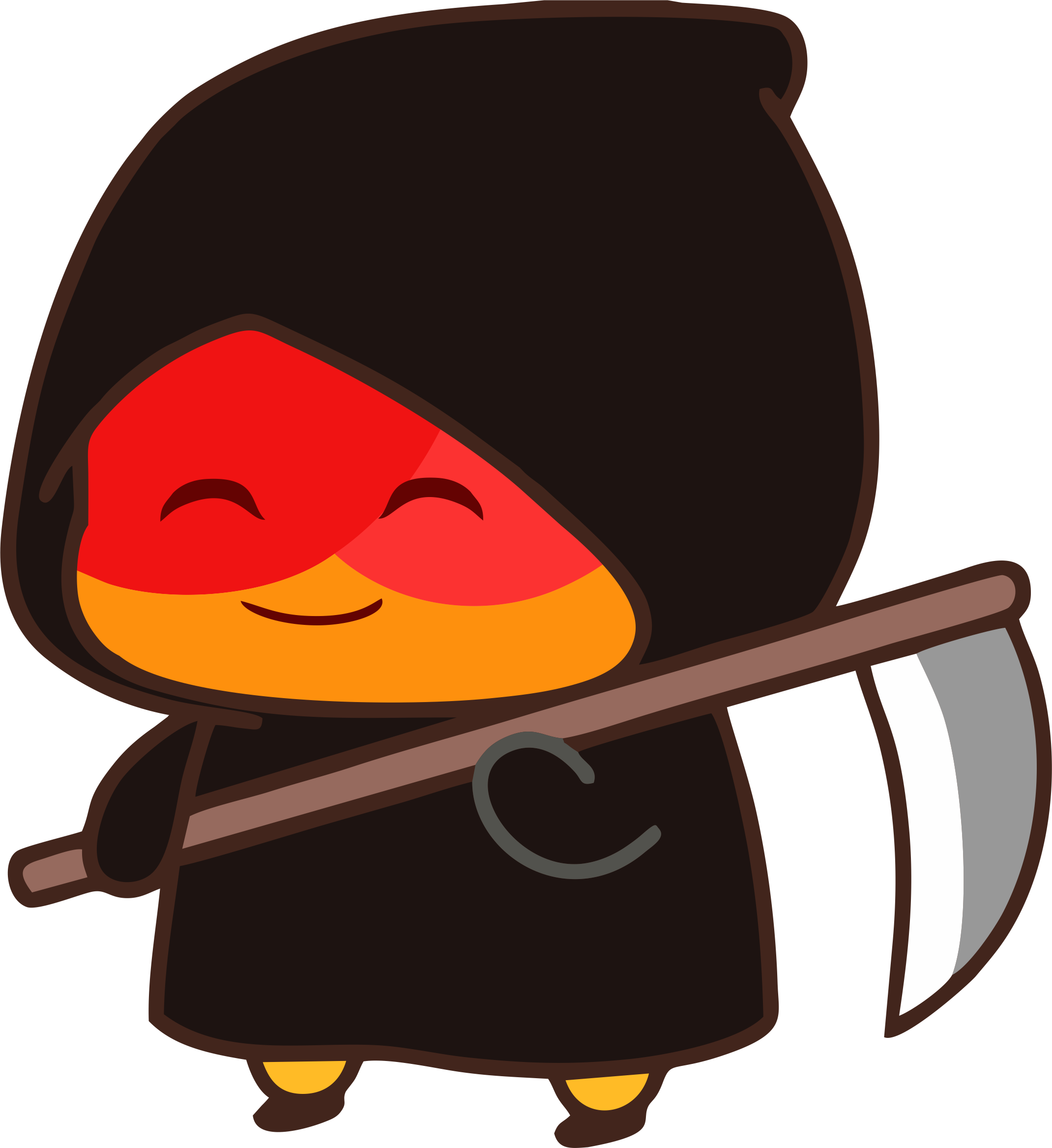 Notas cortando cabezas Discord sticker