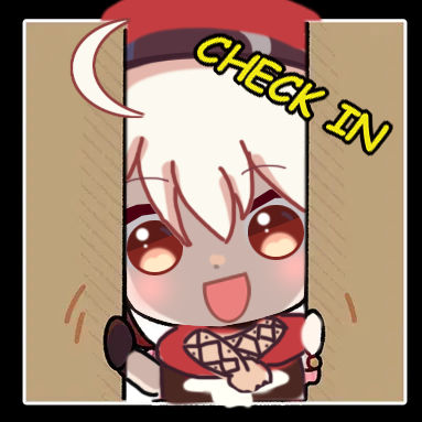 Check In Discord sticker