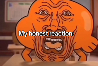 honest reaction darwin Discord sticker