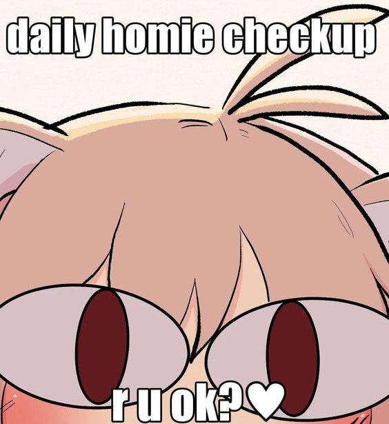 Homie Check Discord sticker
