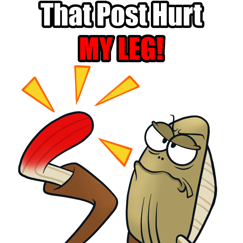 You Hurt HIS LEG!