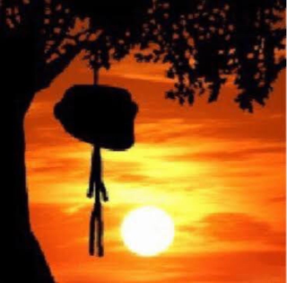 troll suicide Discord sticker