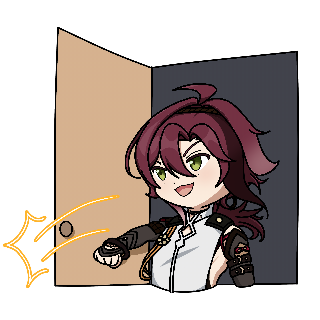 Heizou Door Slam Entrance Discord sticker