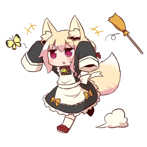 Kemo Maid Discord sticker