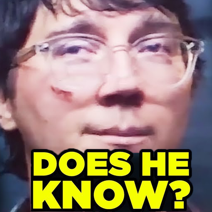 Does He Know? Discord sticker