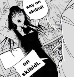 On skibidi Discord sticker