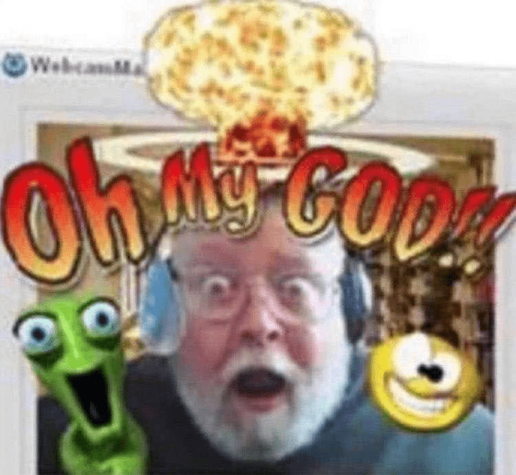Oh My GOD!! Discord sticker