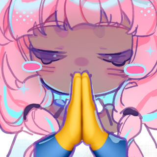 Nii Pray Discord sticker