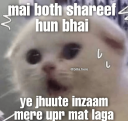 Jhute ilzaam Discord sticker